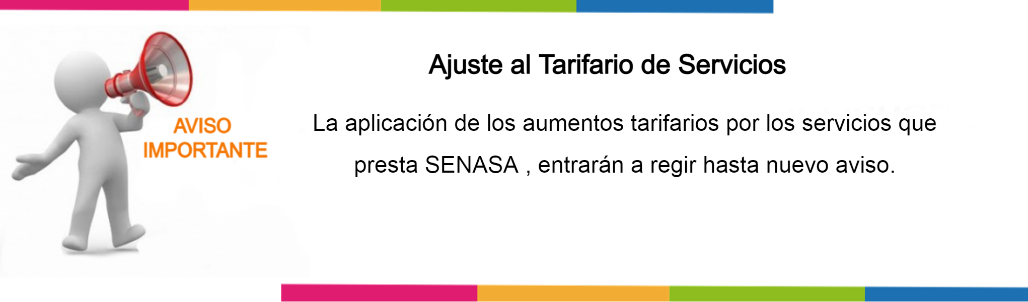 Tarifas de Servicios 